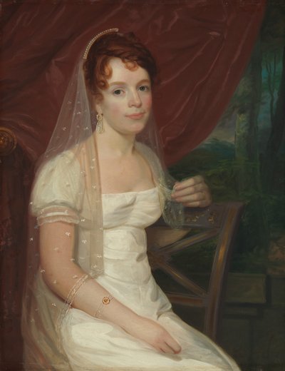 Sra. Robert Dickey Anne Brown, 1807-10. de John Wesley Jarvis