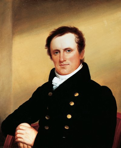 Retrato de James Fenimore Cooper (Burlington de John Wesley Jarvis