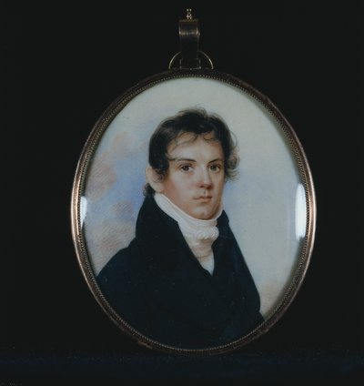 Retrato de um homem, c. 1810 de John Wesley Jarvis