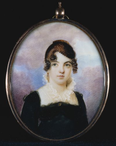 Retrato de uma mulher, c. 1810 de John Wesley Jarvis