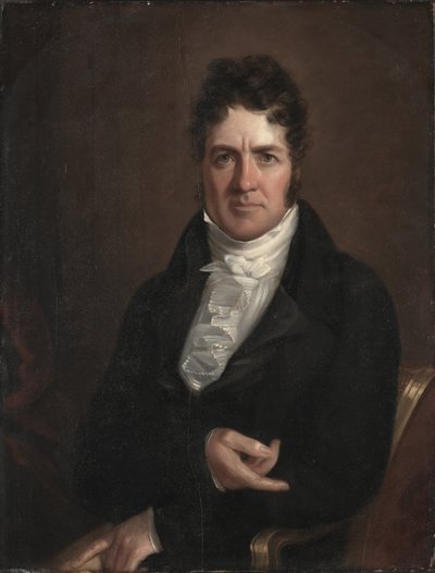 Thomas Abthorpe Cooper, c. 1810 (óleo sobre madeira) de John Wesley Jarvis