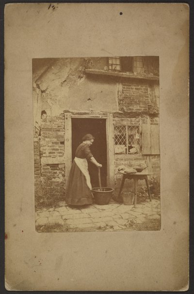 [Mulher na porta]. de John Whistler