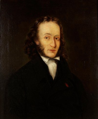 Retrato de Niccolò Paganini 1782-1840, 1836 de John Whittle