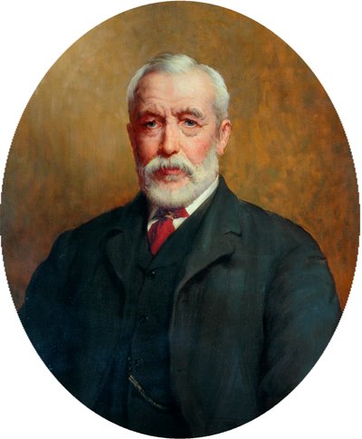 Retrato de J.Whiteley Ward MP, c.1910 de John William Brooke