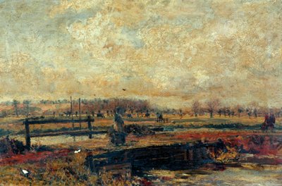 O rio Colne em Rickmansworth de John William Buxton Knight