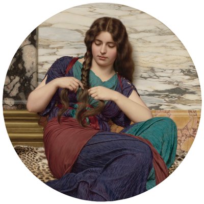 Uma tarefa agradável de John William Godward
