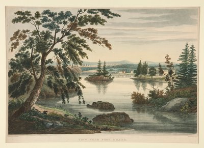 Vista perto de Fort Miller de John William Hill