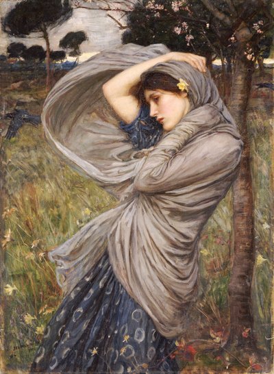 Boreas, 1903 de John William Waterhouse