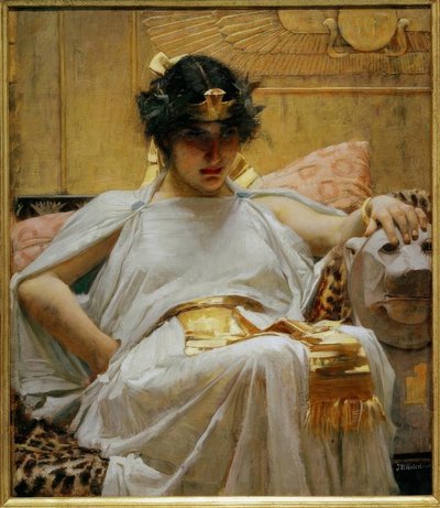 Cleópatra de John William Waterhouse