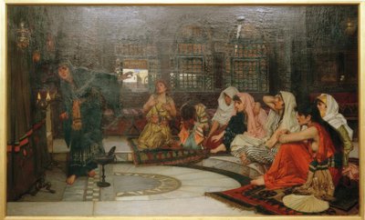 Consultando o Oracle de John William Waterhouse