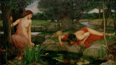 Eco e Narciso de John William Waterhouse