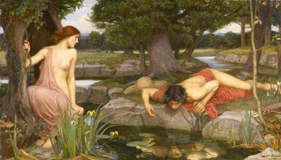 Echo e Narciso de John William Waterhouse