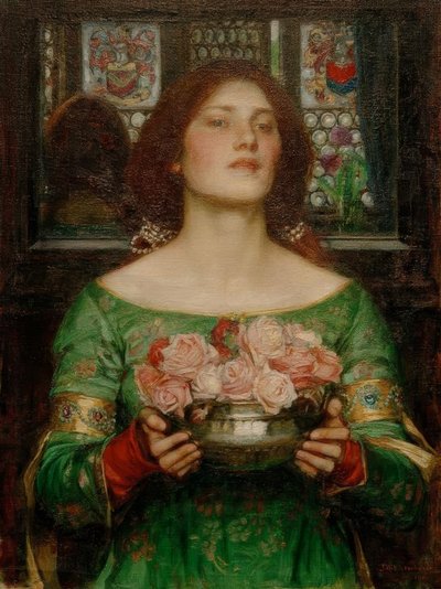 Junte Ye Rosebuds enquanto Ye pode de John William Waterhouse