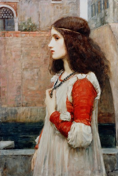 Julieta (óleo sobre tela) de John William Waterhouse
