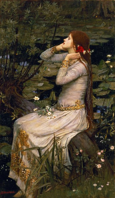 Ophelia, 1894 de John William Waterhouse
