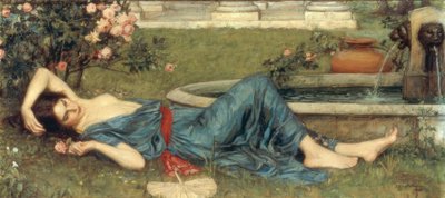 Doce verão de John William Waterhouse