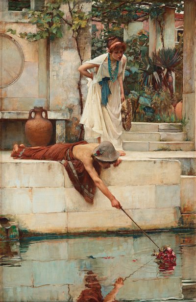 O Resgate, c. 1890. de John William Waterhouse