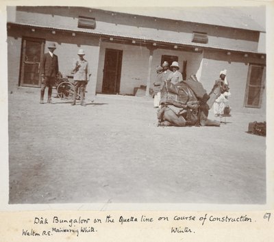 Província de Razavi Khorasan, Irão, c.1908 (foto a p/b) de John Williams Watson
