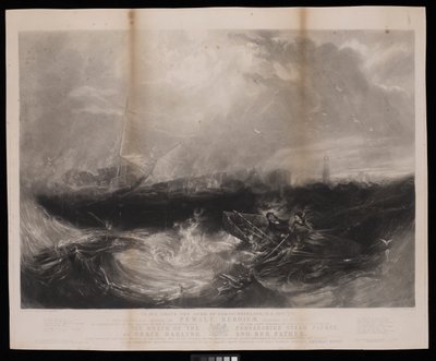 A Sua Graça o Duque de Northumberland... este registo histórico do heroísmo feminino inspirado pela humanidade, exemplificado no salvamento de 7 de setembro de John Wilson (after) Carmichael