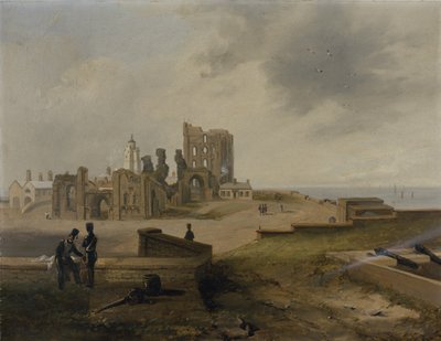 Priorado de Tynemouth do Oriente de John Wilson Carmichael