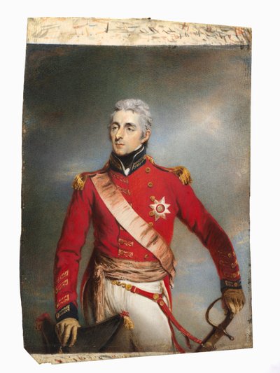 Retrato de Arthur Wellesley, mais tarde 1º Duque de Wellington, c. 1806-1807. de John Wright