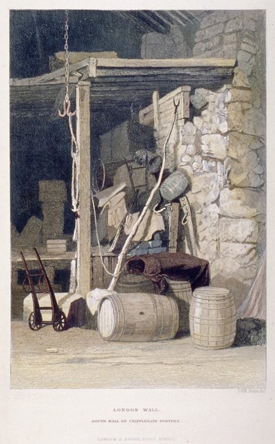 Fore Street, City of London, 1851.                                                       de John Wykeham Archer