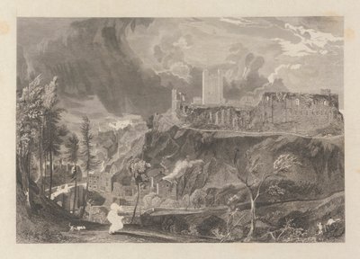 Castelo e Cidade de Richmond de John Wykeham Archer
