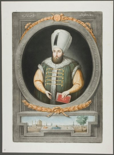 Mustapha Kahn, de Retratos dos Imperadores da Turquia de John Young