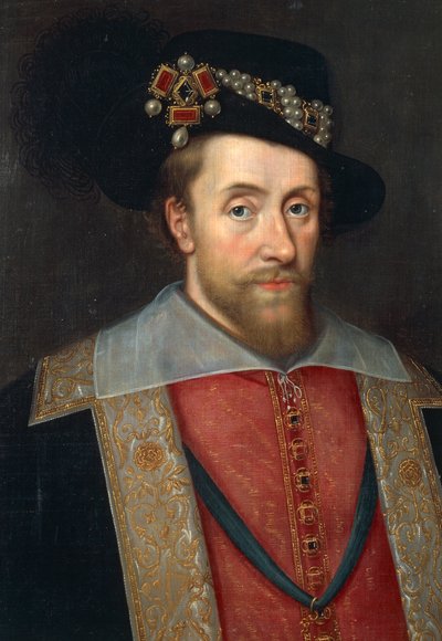 Retrato de James Stuart (Edimburgo de John de the Elder Critz