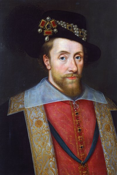 Retrato de James Stuart (Edimburgo de John de the Elder Critz