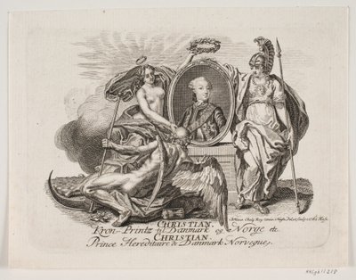 Christian VII como príncipe herdeiro de Jonas Haas
