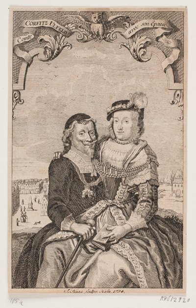 Leonora Christina e Corfitz Ulfeldt de Jonas Haas