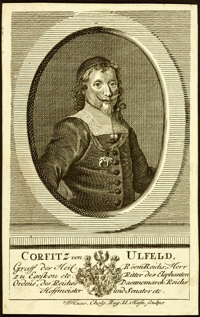 Retrato de Corfitz Ulfeldt 1606-1664. de Jonas Haas