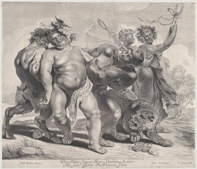 Embriaguez de Bacchus, 1630-57., 1630-57. de Jonas Suyderhoef