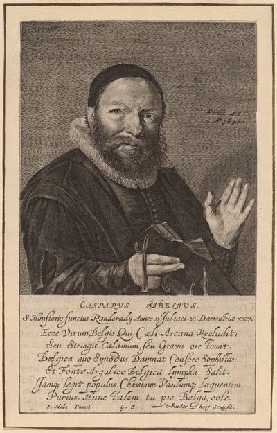 Gaspar Sibelius de Jonas Suyderhoff after Frans Hals
