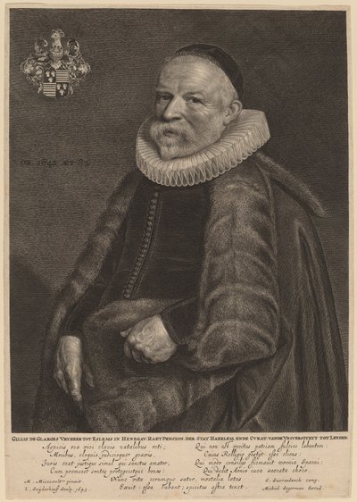 Gillis de Glarges de Jonas Suyderhoff after Michiel van Miereveld