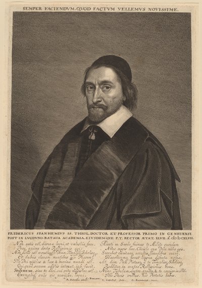 Frederick Spanheim de Jonas Suyderhoff after Pieter Dubordieu