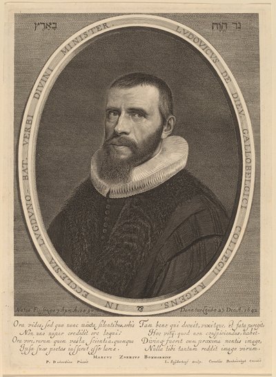 Louis de Dieu de Jonas Suyderhoff after Pieter Dubordieu
