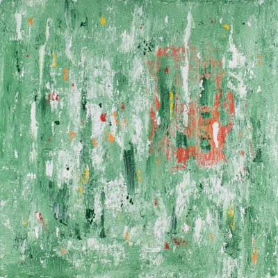 Texturas abstratas em verde de Jonas Weikel