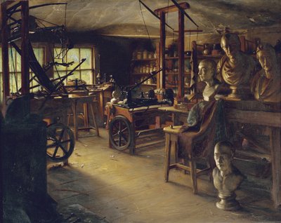 Oficina de James Watt, 1889 de Jonathan Pratt