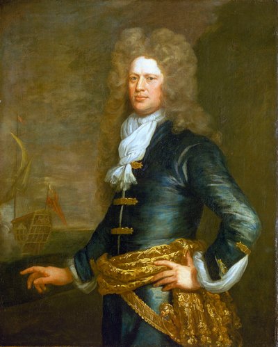 Almirante Sir John Balchen (1670-1744), c.1695 (óleo sobre tela) de Jonathan Richardson