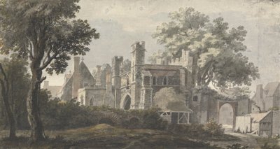 O Grande Portão do Mosteiro de Santo Agostinho, Canterbury de Jonathan Skelton