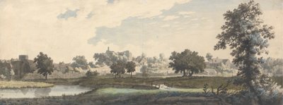 A Pedra do Rio, a Igreja de St. Mildred e o Castelo de Canterbury de Jonathan Skelton