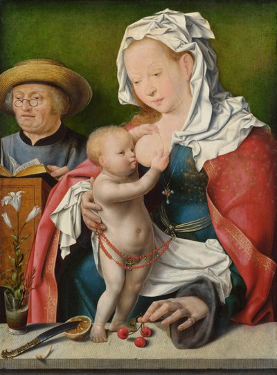 A Sagrada Família, c. 1520 de Joos van Cleve