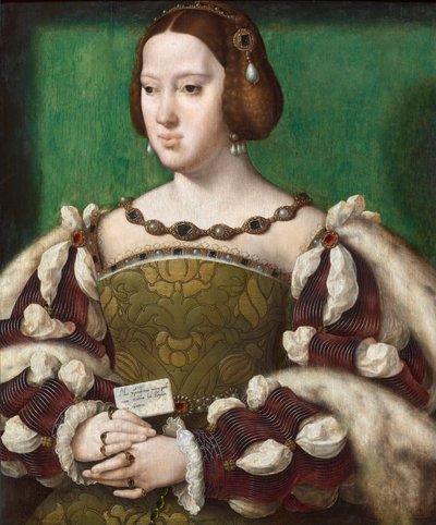 Eleanora da Áustria, rainha de França (1498-1558) de Joos van Cleve