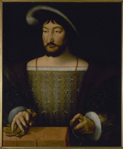Retrato de Francisco I, rei de França de Joos van Cleve