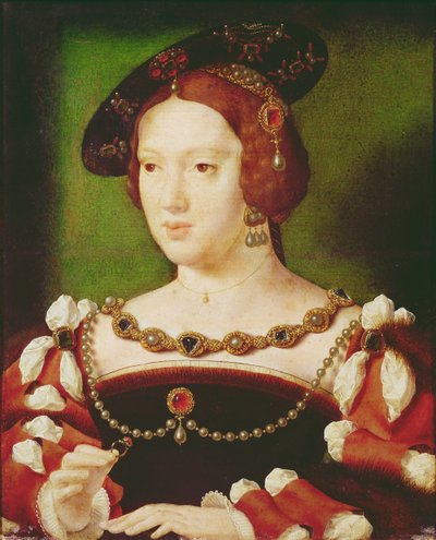 Retrato de Eleonora de Habsburgo (1498-1558) de Joos van Cleve