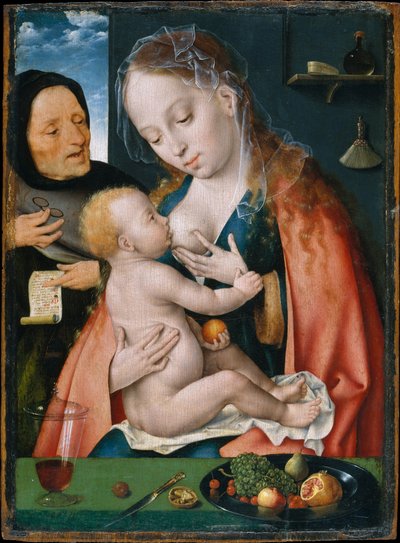 A Sagrada Família, c.1512–13 de Joos van Cleve