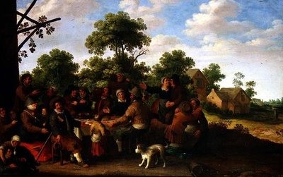 Festa da Aldeia de Joost Cornelisz. Droochsloot