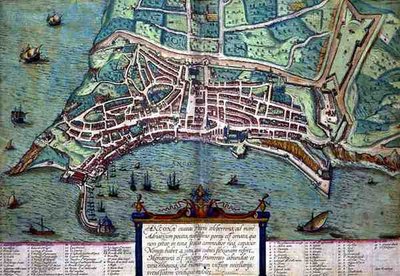 Mapa de Ancona, de 